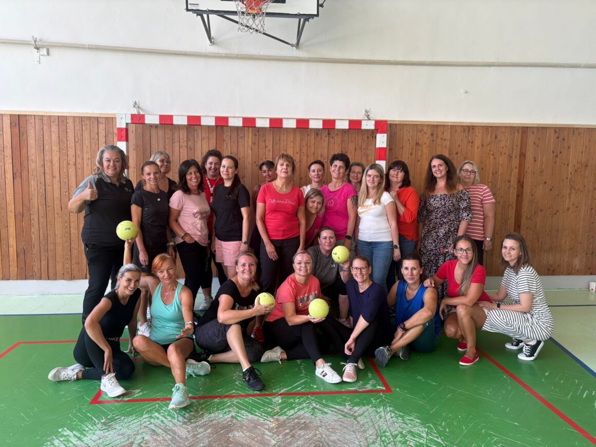 Zábavné hry s míčem – školení pedagogů