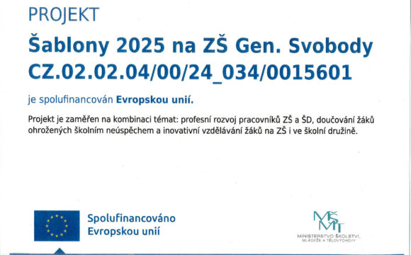 Šablony 2025