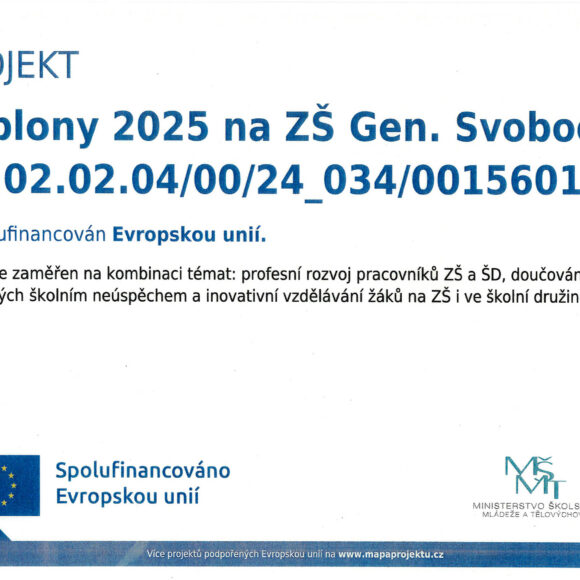 Šablony 2025