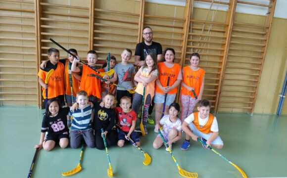 Ukázková hodina florbalu – III. C