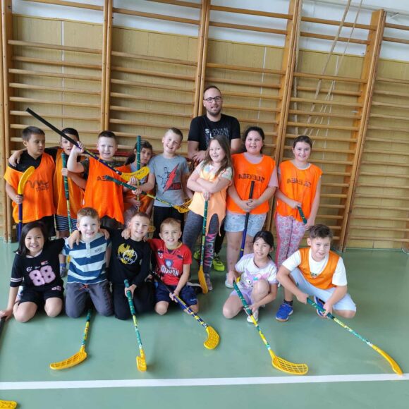 Ukázková hodina florbalu – III. C