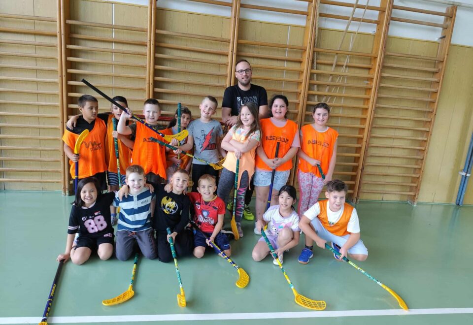 Ukázková hodina florbalu – III. C