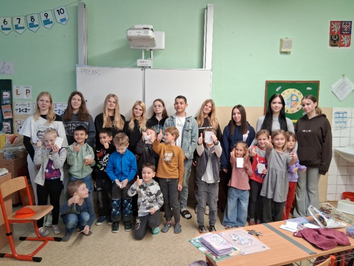 Společné aktivity 9. ročník, 1. roč. a přípravná třída