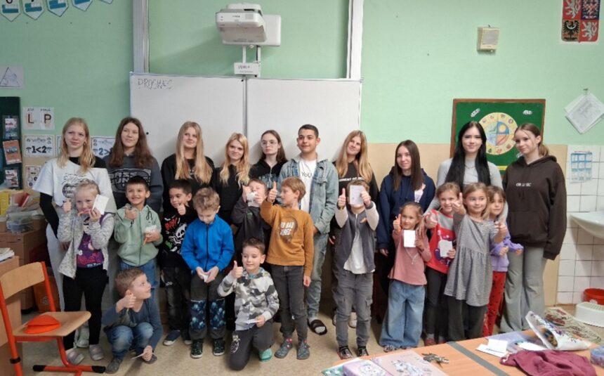 Společné aktivity 9. ročník, 1. roč. a přípravná třída