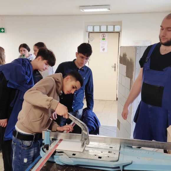 Žáci 8. ročníku na SŠTO Lidická