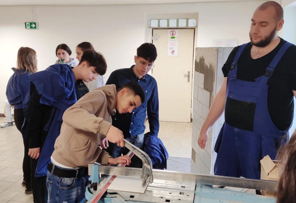 Žáci 8. ročníku na SŠTO Lidická