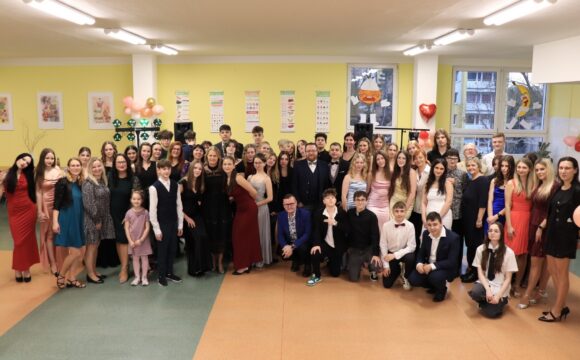 Valentýnský ples žáků 9. ročníku