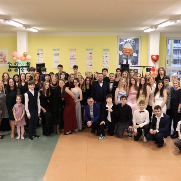 Valentýnský ples žáků 9. ročníku