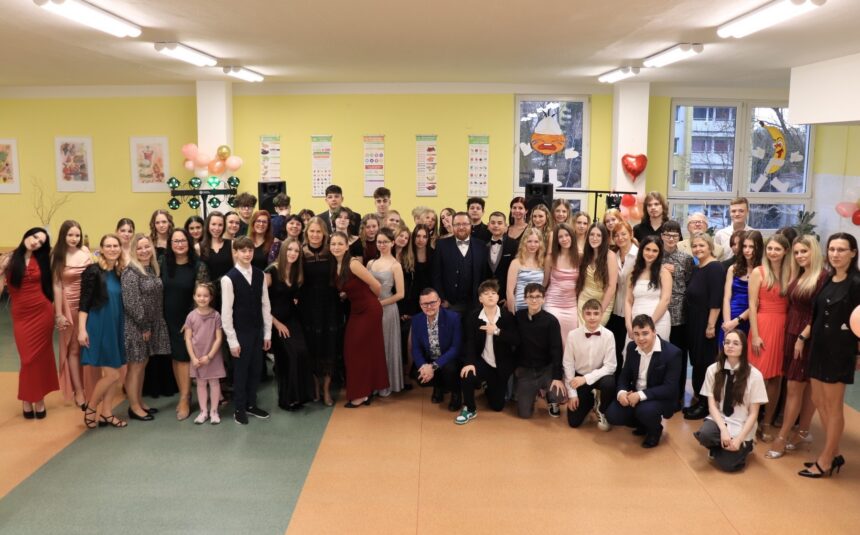 Valentýnský ples žáků 9. ročníku