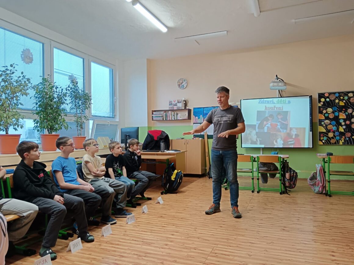 Preventivní beseda pro 5. ročník – „Děti, zdraví a kouření“