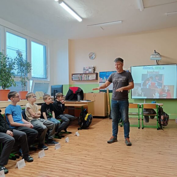 Preventivní beseda pro 5. ročník – „Děti, zdraví a kouření“
