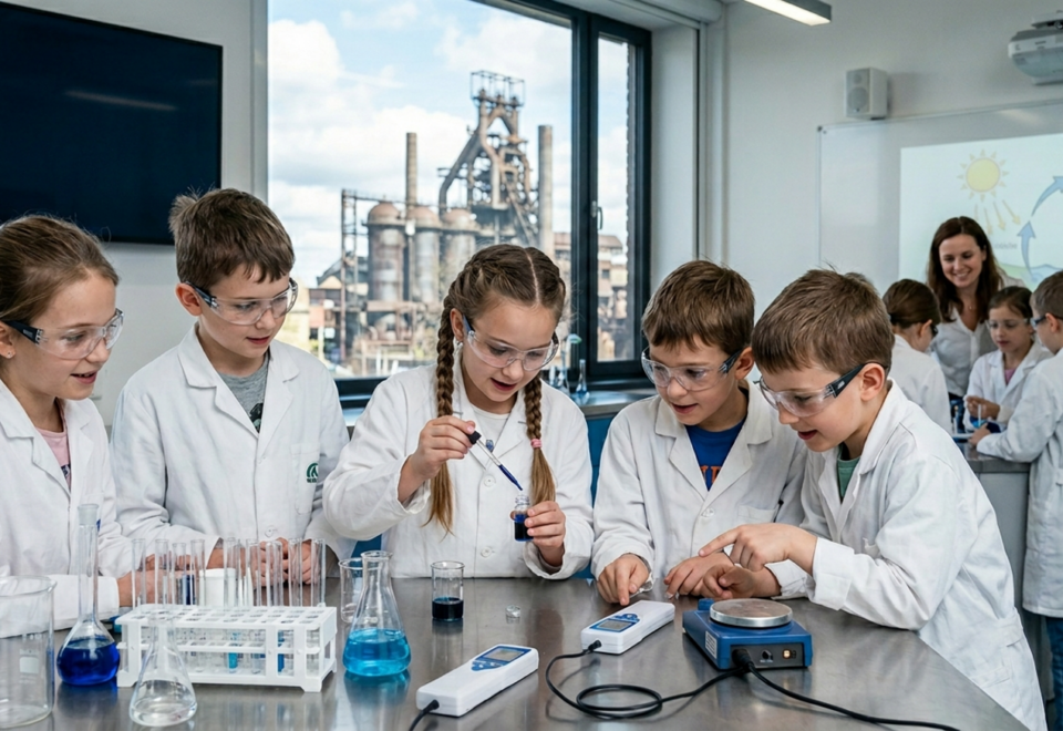 Malí vědci v akci: Třída IV.B poodhalila tajemství kapky vody