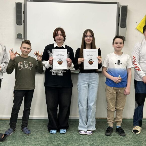 Recitační soutěž na 2. stupni