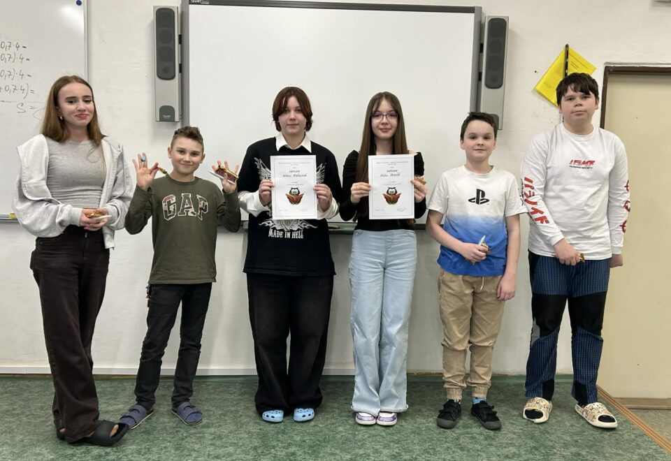 Školní kolo recitační soutěže – 2. stupeň