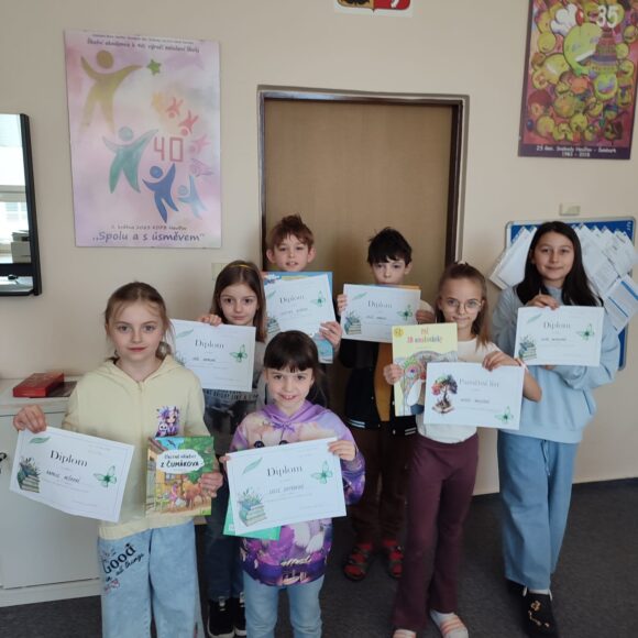 Recitační soutěž na 1. stupni