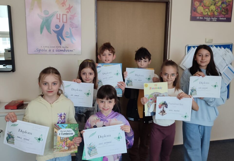 Recitační soutěž na 1. stupni