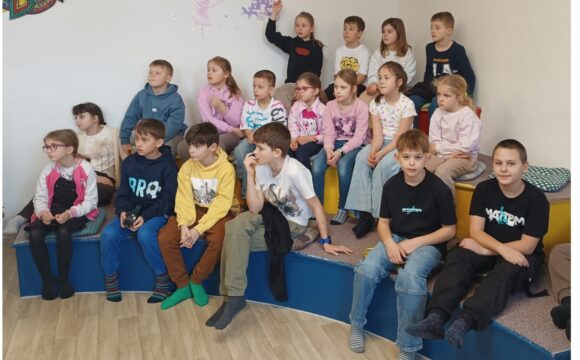 Beseda v knihovně III.A