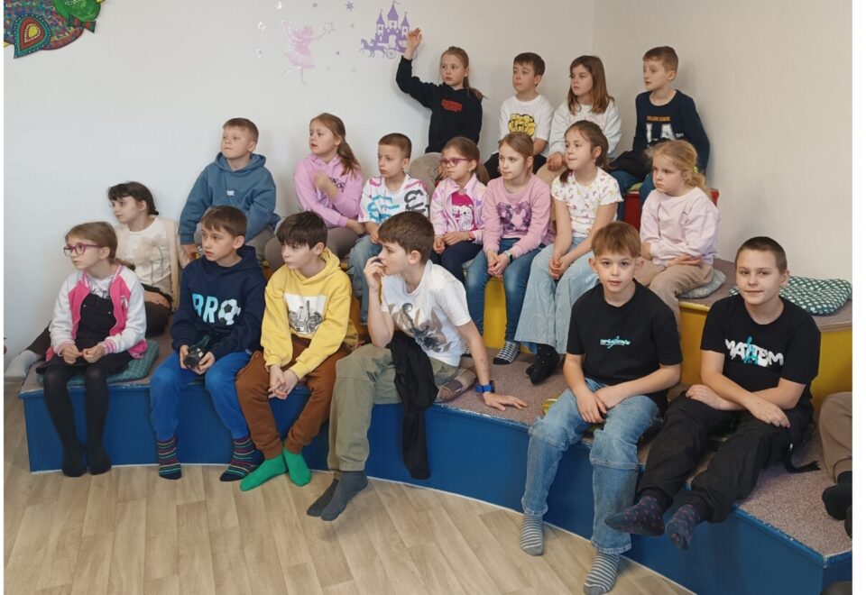 Beseda v knihovně III.A