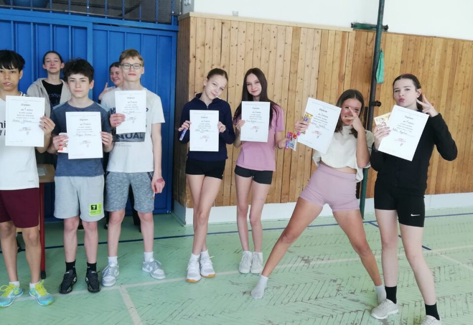 Školní kolo ve skoku vysokém – kategorie dívek a chlapců 6.–7. ročníku