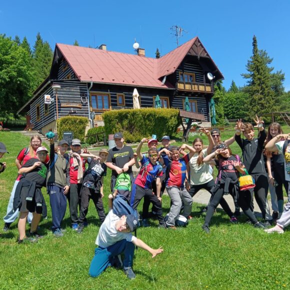 Páťáci na výletě aneb turisté v akci