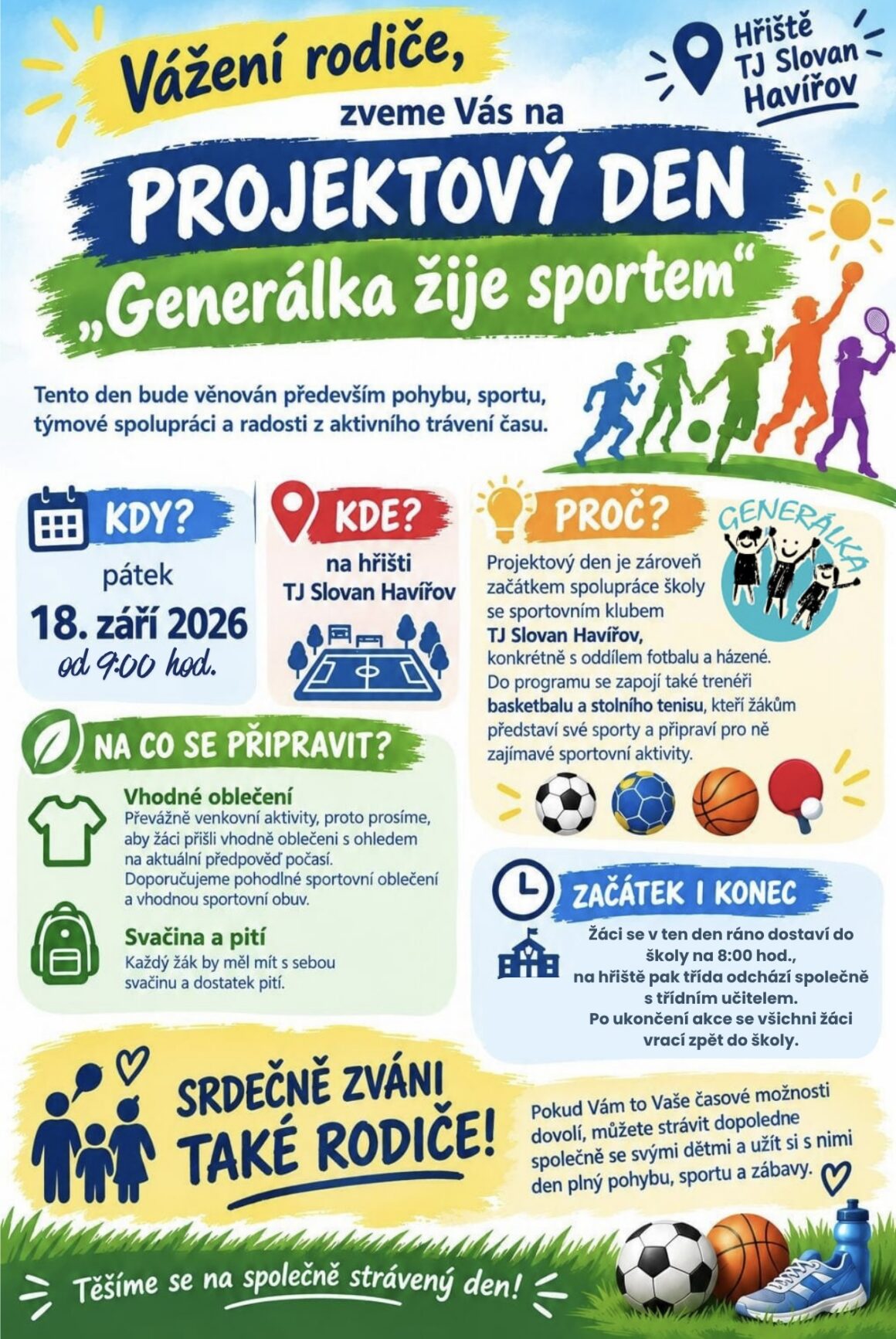 Generálka žije sportem!