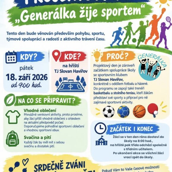 Generálka žije sportem!