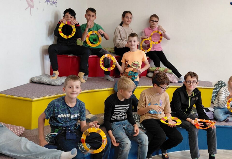 Podzimní tvoření v knihovně