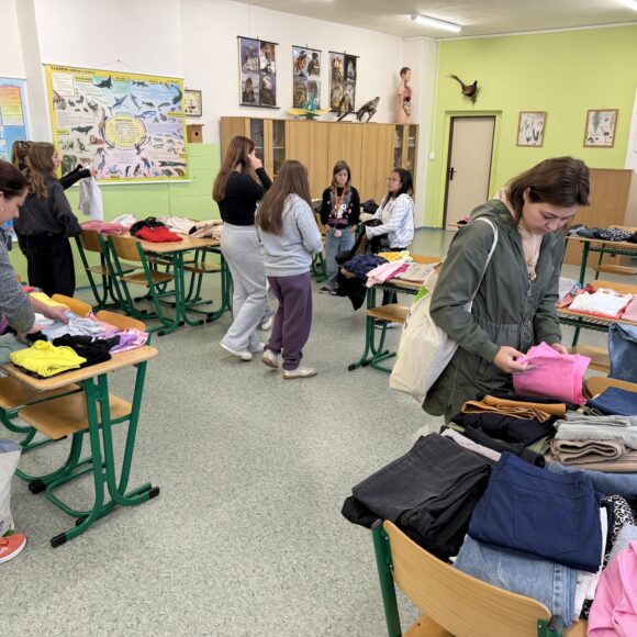 Školní podzimní SWAP na Generálce: Dáváme věcem druhý život