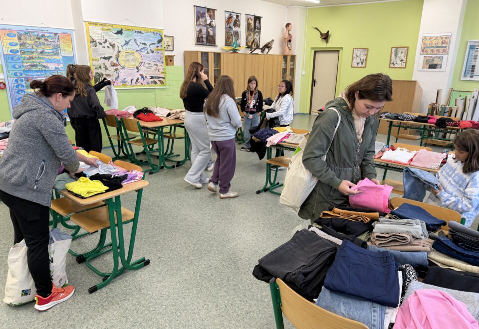 Školní podzimní SWAP na Generálce: Dáváme věcem druhý život